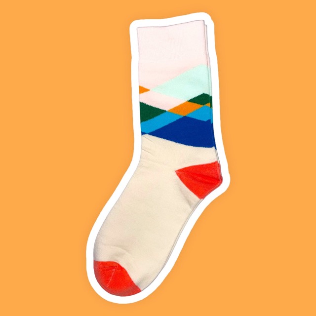 Geometric socks